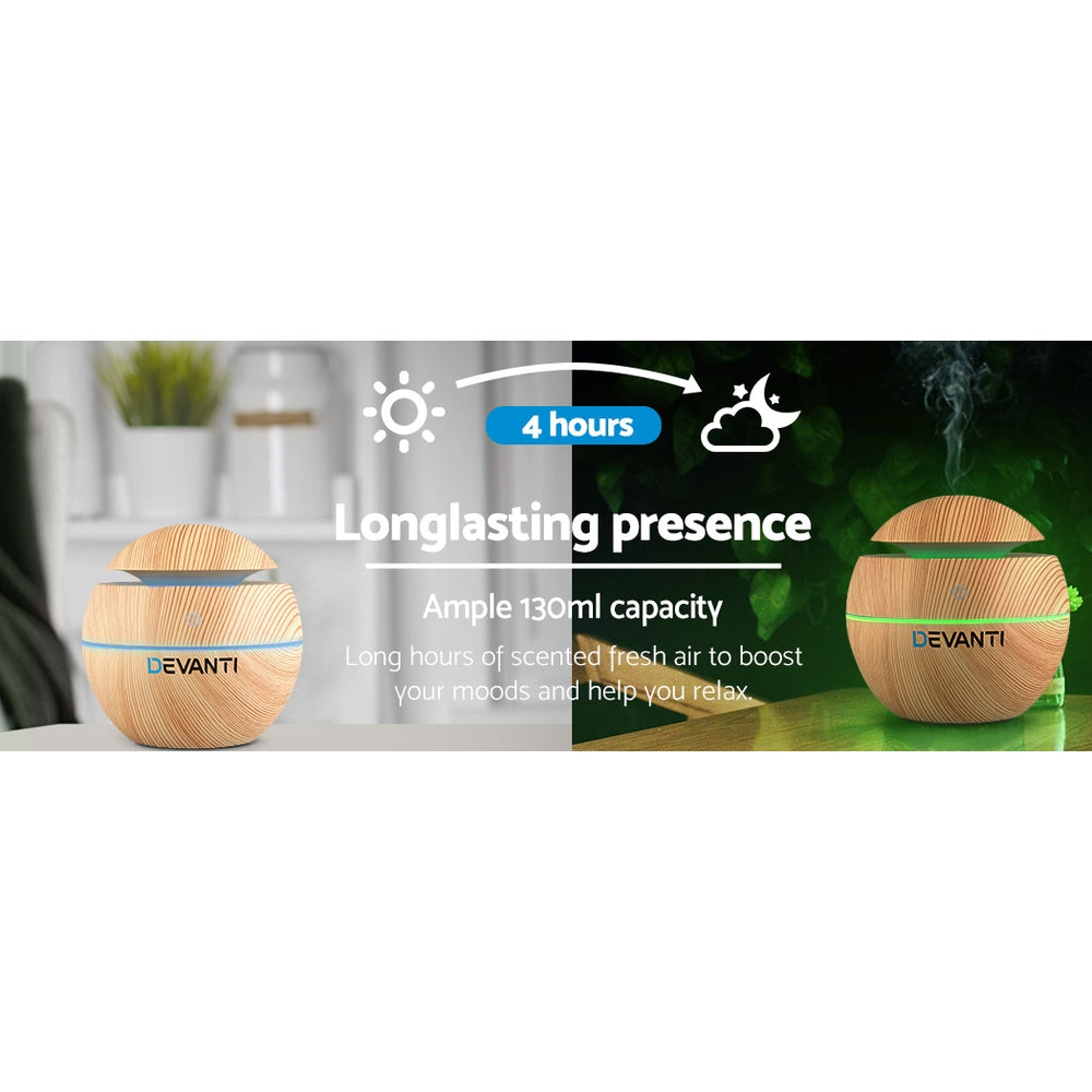 Aromatherapy Light Wood Diffuser | Aroma Diffuser | Ethereal Diffusers