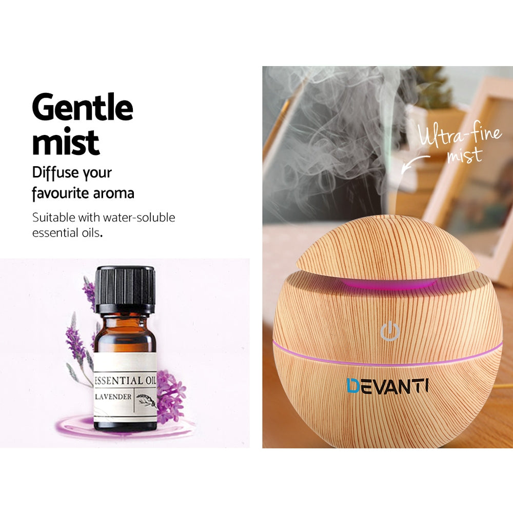 Aromatherapy Light Wood Diffuser | Aroma Diffuser | Ethereal Diffusers