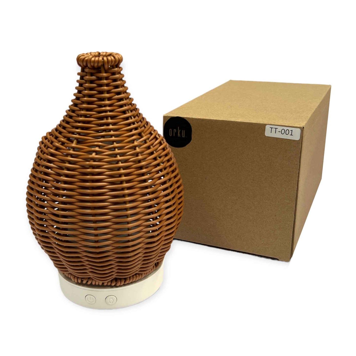 Rattan Woven Mist Humidifier | Aroma Diffuser | Ethereal Diffusers