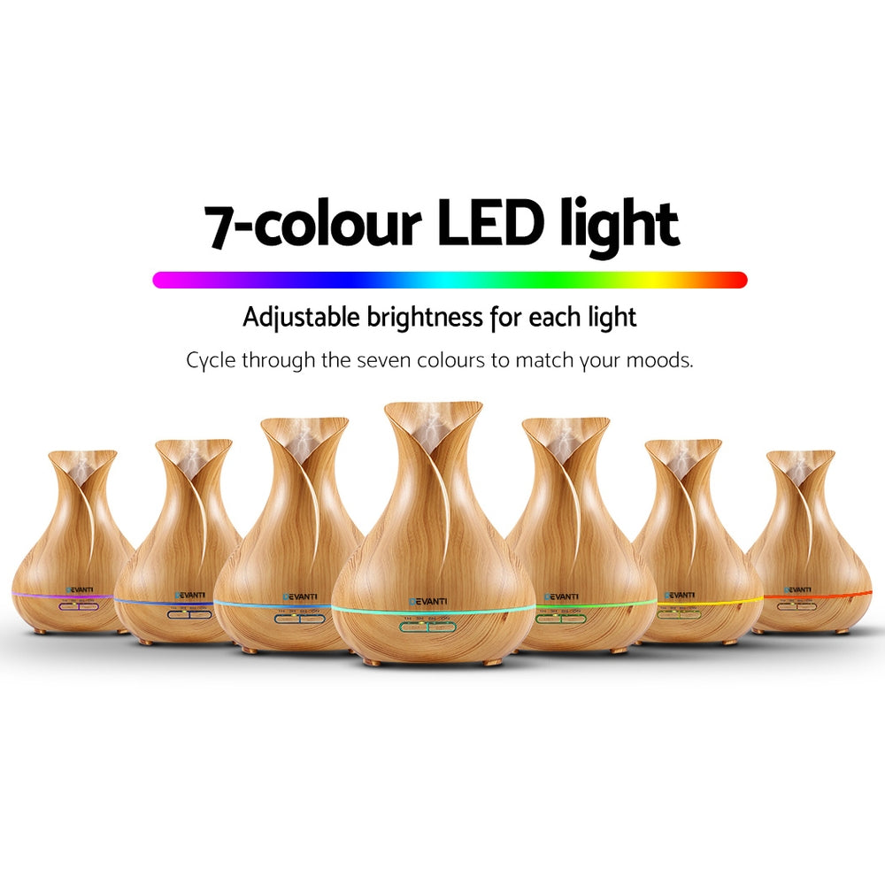 Aroma Wood Diffuser 400ml | 400ml Aroma Diffuser | Ethereal Diffusers