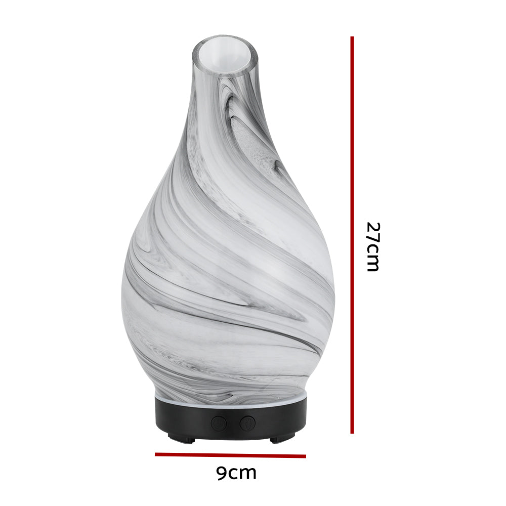 Marble Aroma Humidifier | LED Glass Diffuser | Ethereal Diffusers
