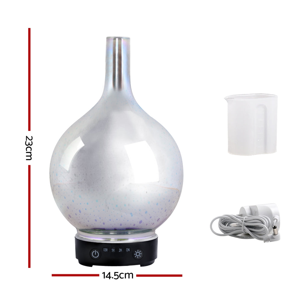 Devanti 3D Glass Diffuser | Aroma 3D Glass Diffuser|Ethereal Diffusers