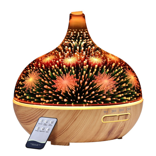 3D Glass Aroma Diffuser | 400ml Aroma Diffuser | Ethereal Diffusers