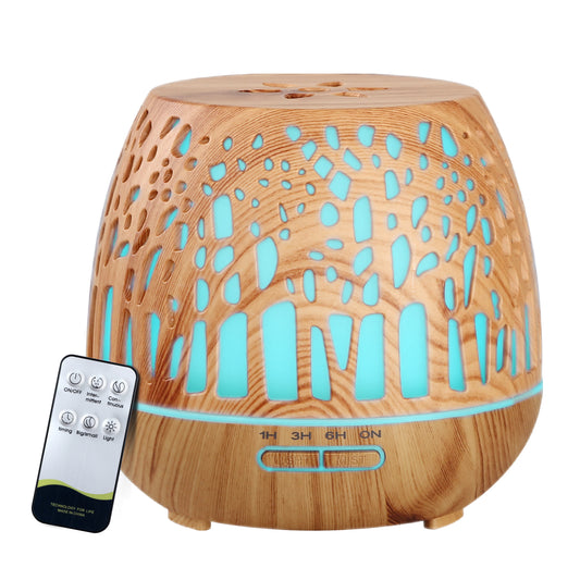 Aroma Diffuser Wood Grain | 400ml Aroma Diffuser | Ethereal Diffusers