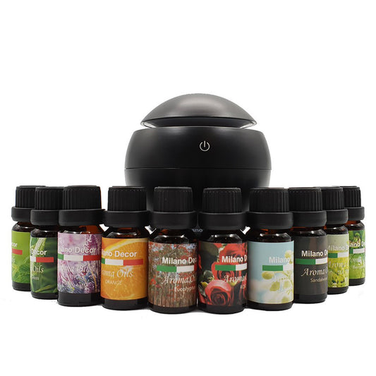 LED Light Humidifier | Ultrasonic Diffuser Set | Ethereal Diffusers