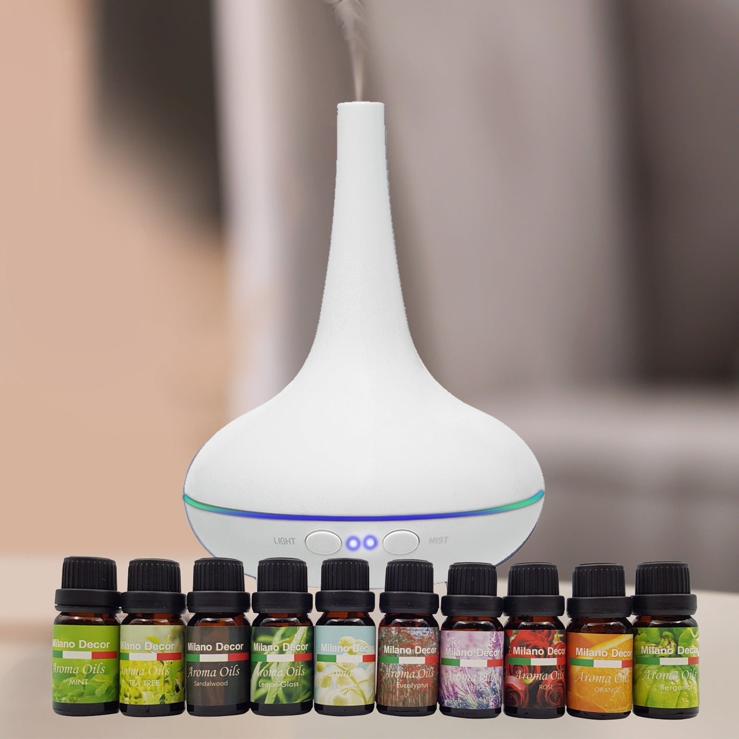 Aroma Diffuser Set | 13 Pack Diffuser Oils | Ethereal Diffusers