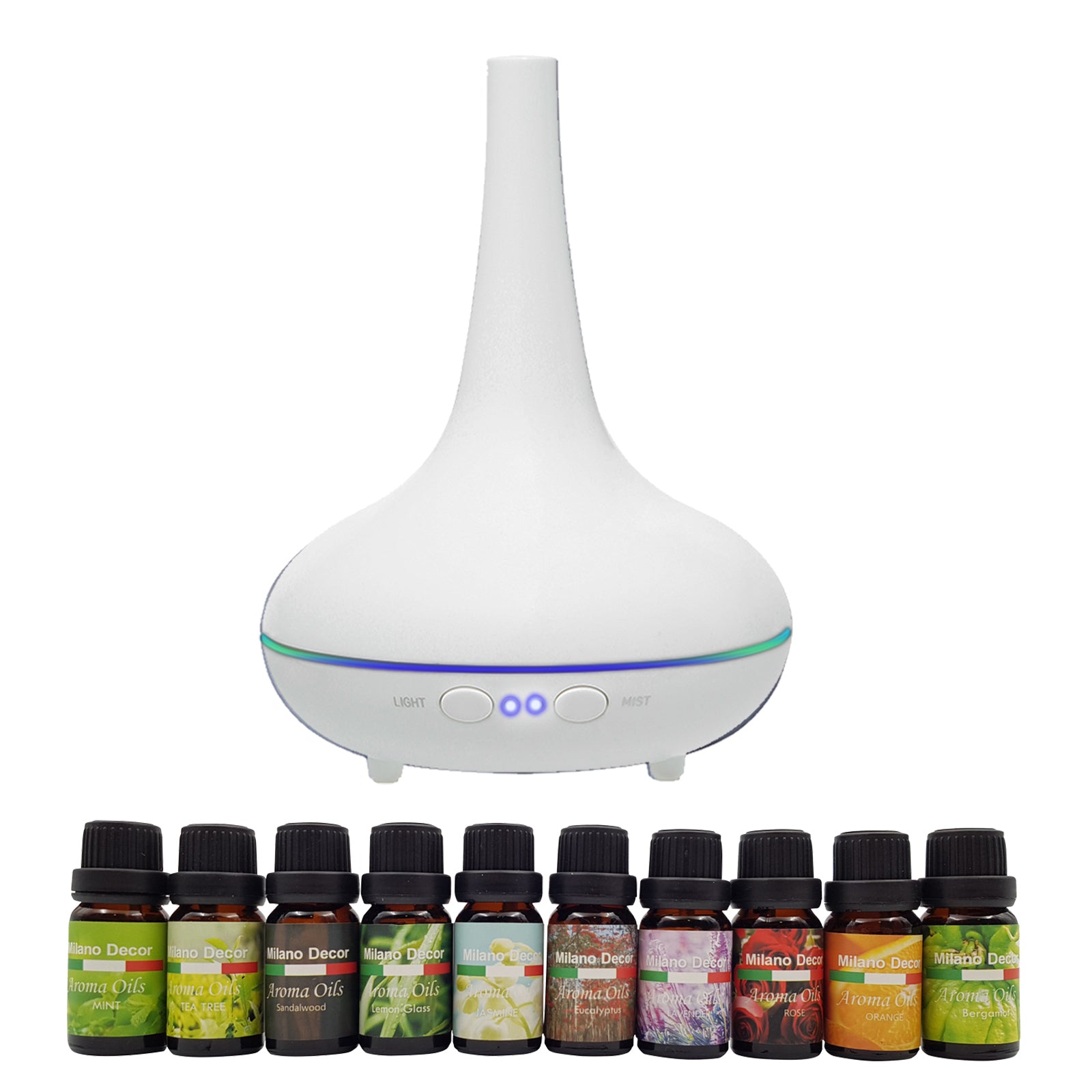 Aroma Diffuser Set | 13 Pack Diffuser Oils | Ethereal Diffusers