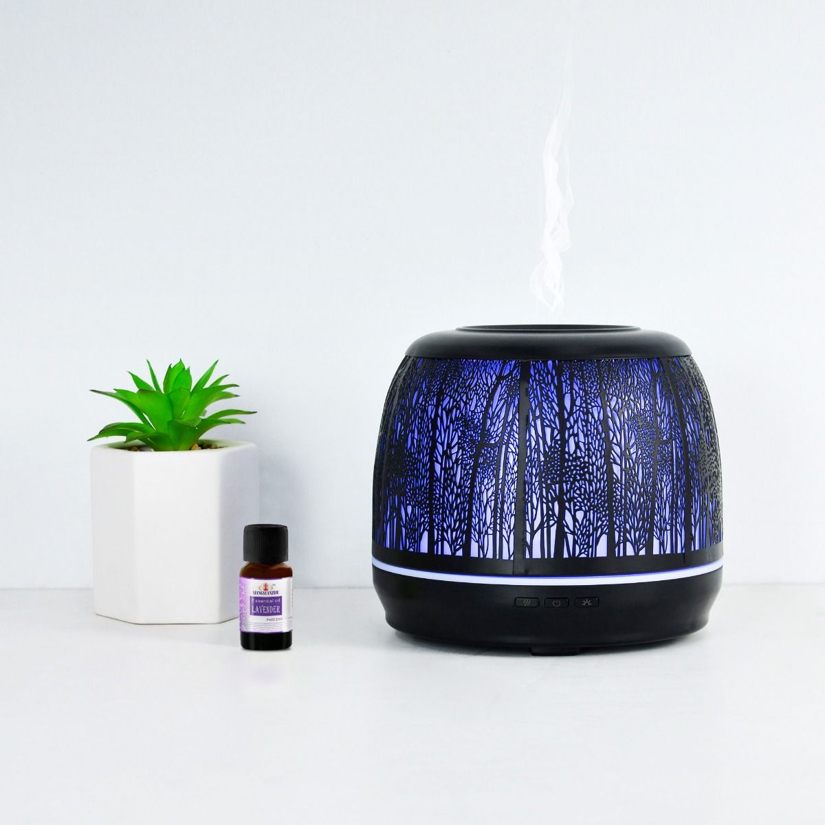 Metal Black Aroma Diffuser | Aroma Oil Diffuser | Ethereal Diffusers