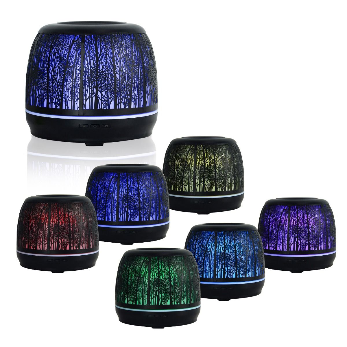 Metal Black Aroma Diffuser | Aroma Oil Diffuser | Ethereal Diffusers