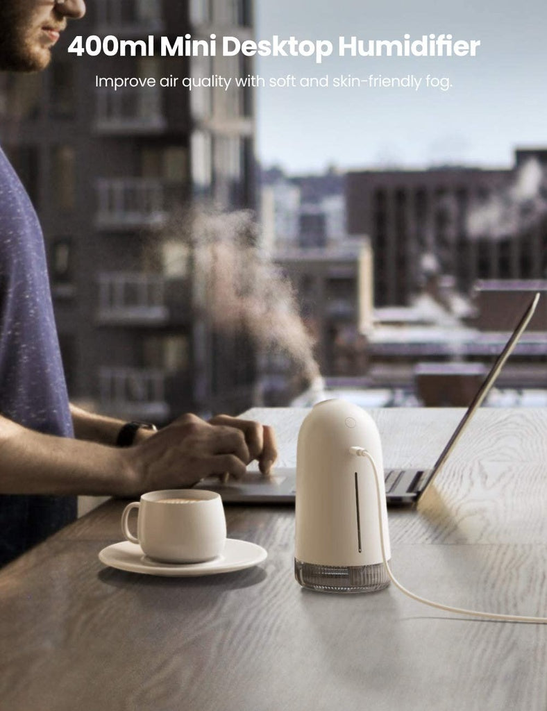 Ugreen White Humidifier | Pudding Humidifier | Ethereal Diffusers