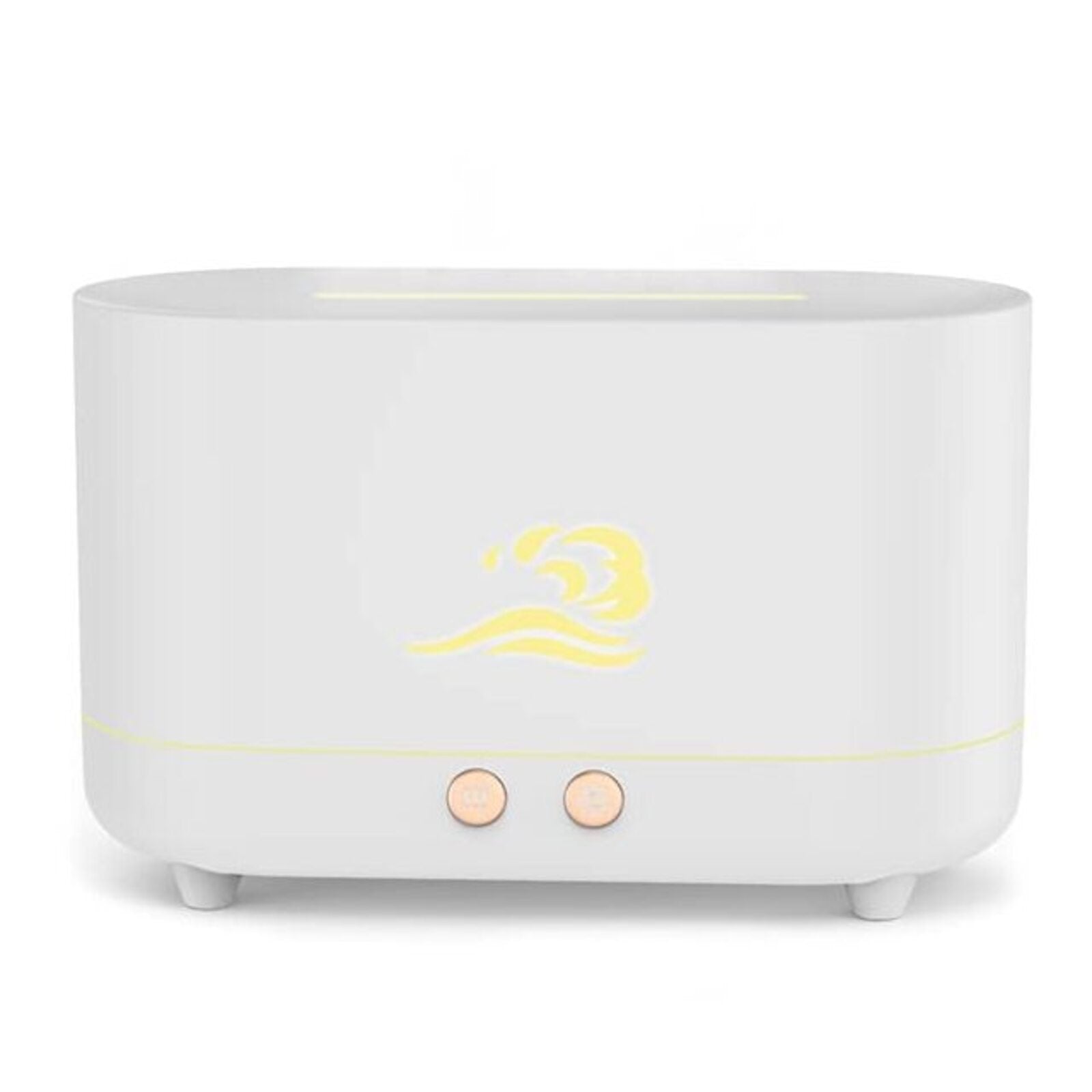 Flame Aromatherapy Diffuser | White Humidifier | Ethereal Diffusers