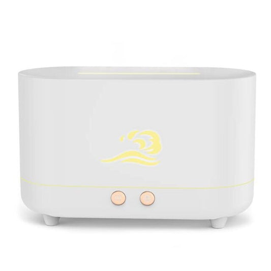 Flame Aromatherapy Diffuser | White Humidifier | Ethereal Diffusers
