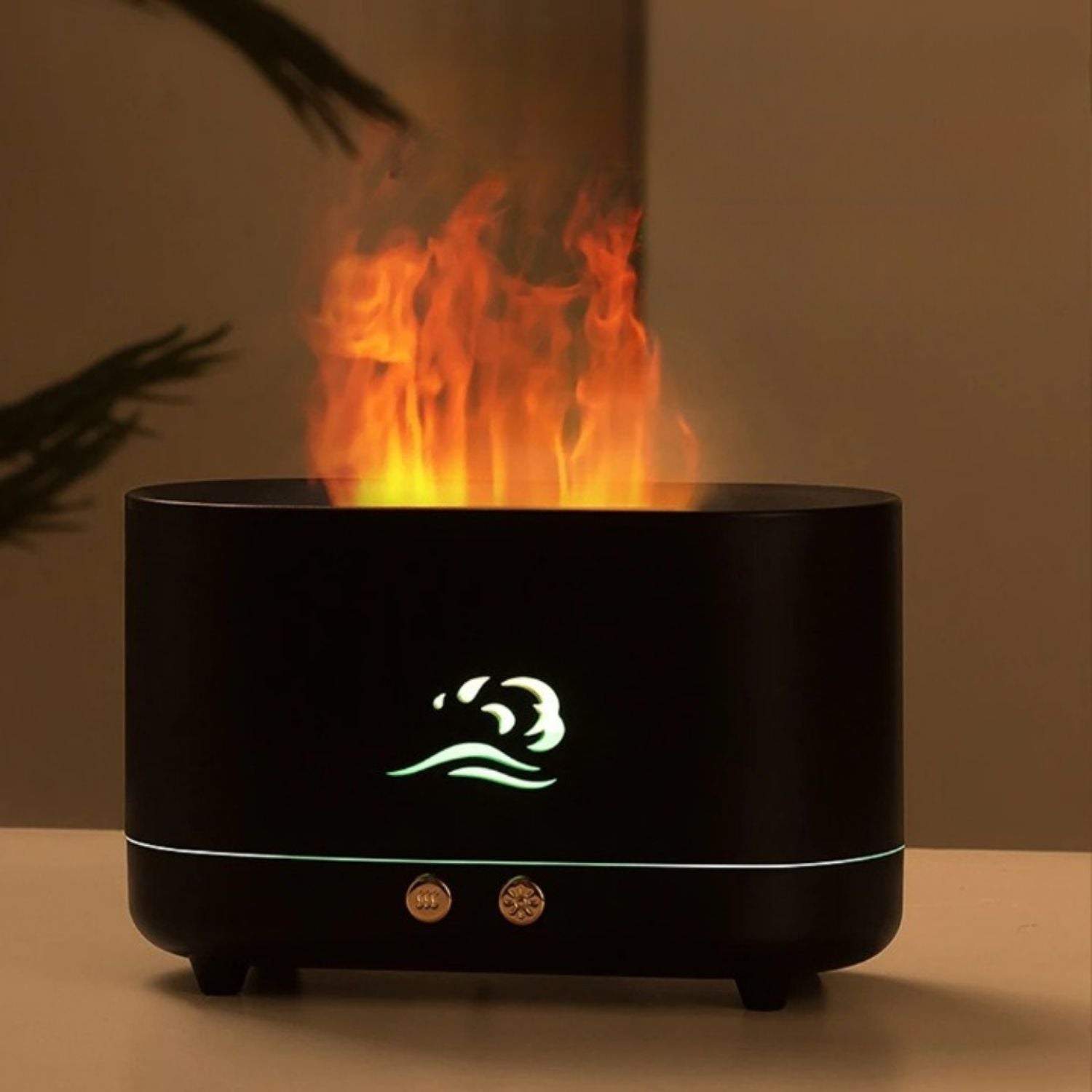 Flame Humidifier Diffuser | Black Humidifier | Ethereal Diffusers