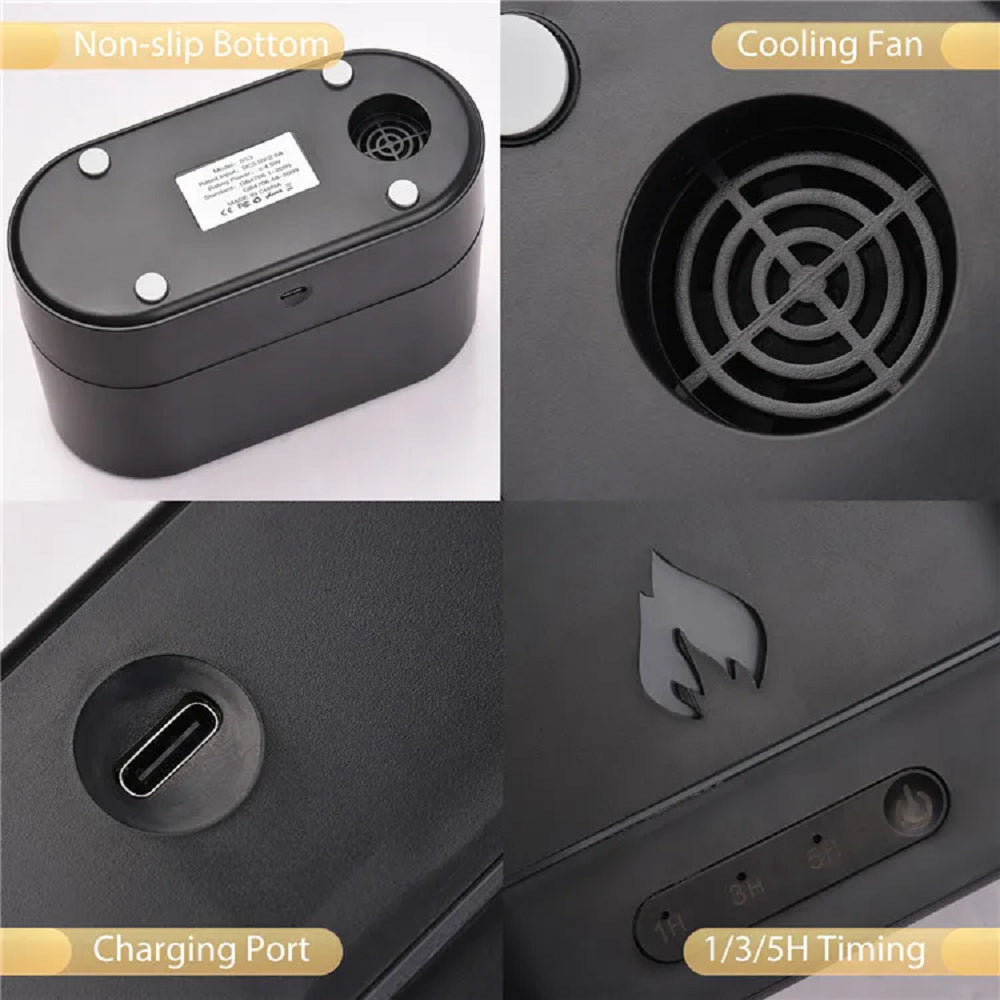 Essential Oil Diffuser | 250ml Flame Humidifier | Ethereal Diffusers