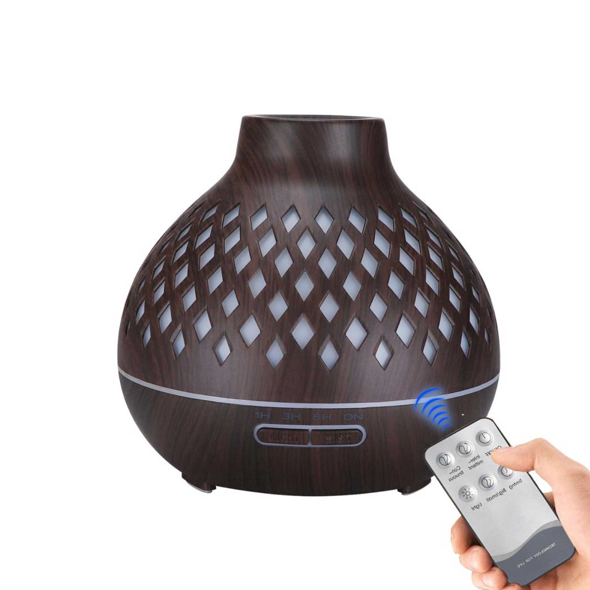 Hollowed Wood Mist Humidifier | Mist Humidifier | Ethereal Diffusers