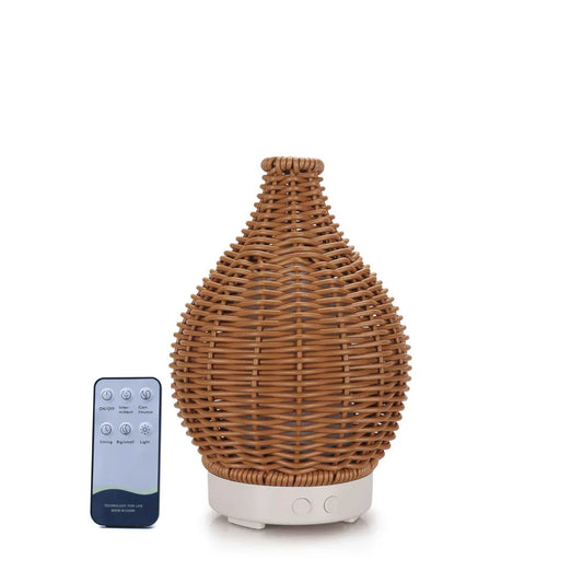 Rattan Woven Mist Humidifier | Aroma Diffuser | Ethereal Diffusers