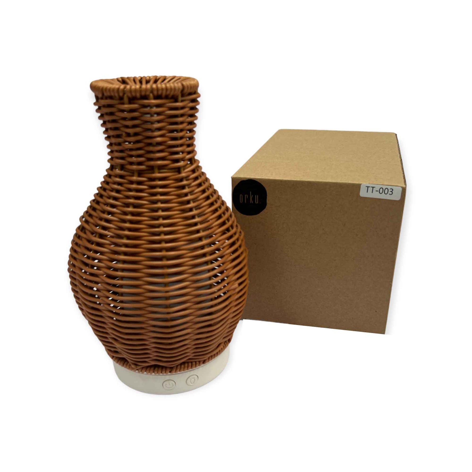 100ml Rattan Vase Mist Humidifier | Remote Diffuser|Ethereal Diffusers
