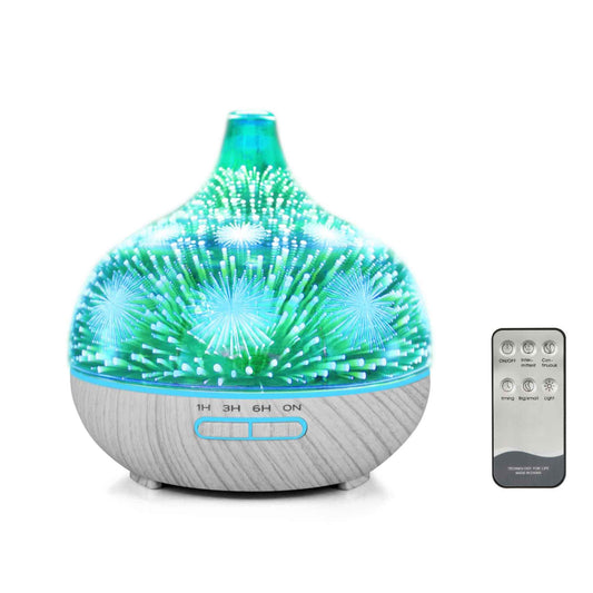 Aroma Diffuser Humidifier | 3D Glass Diffuser | Ethereal Diffusers